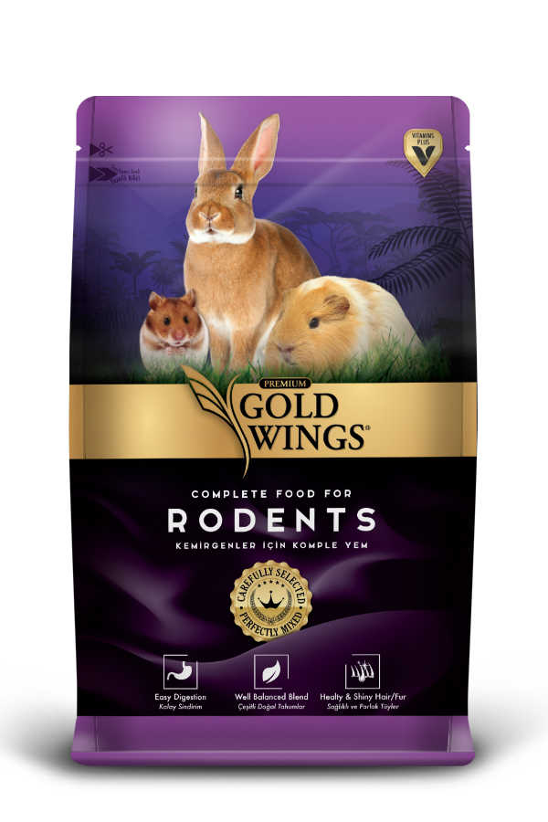 Gold Wings Kemirgen Yemi 1 Kg