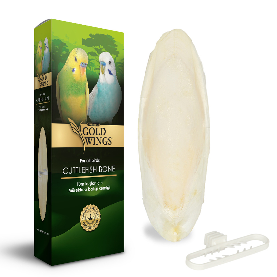 Gold Wings Mürekkep Balığı Kemiği (Kalamar) Küçük 