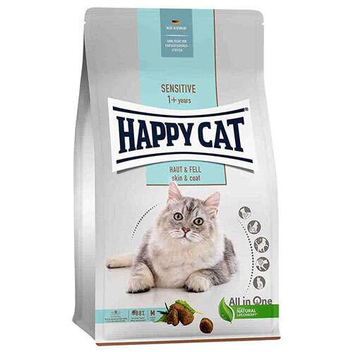 Happy Cat Skin & Coat Tavuklu Deri ve Tüy Sağlığı Kedi Maması 4 Kg