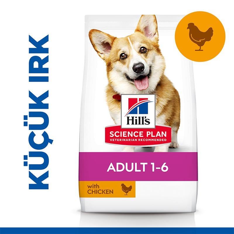 Hill's Tavuklu Küçük ve Mini Irk Yetişkin Köpek Maması 1.5 Kg