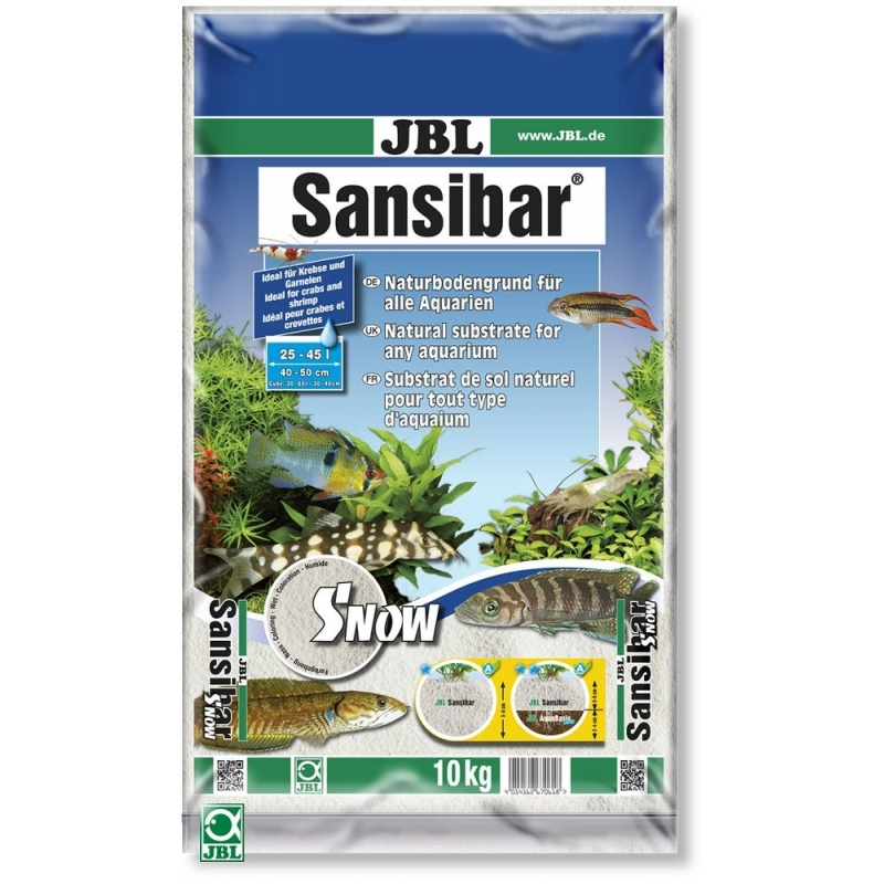 Jbl Sansıbar Kar Beyazı Kum  10 Kg 