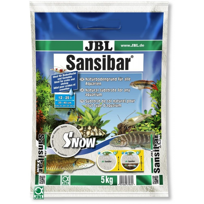 Jbl Sansıbar Kar Beyazı Kum 5 Kg