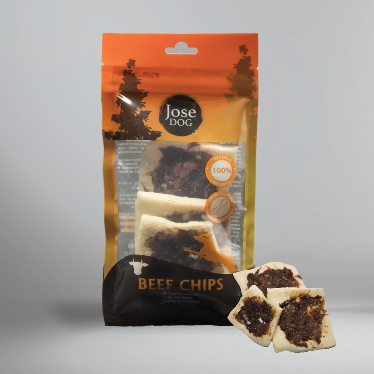 Jose Dog Beef Chips Et Kaplama Cips Kemik 60 Gr