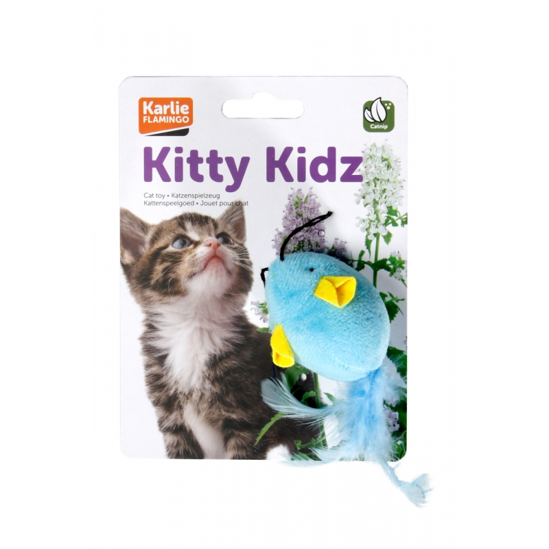 Karlıe Catnip-Kedi Otlu Tüylü Kedi Oyuncağı 9cm