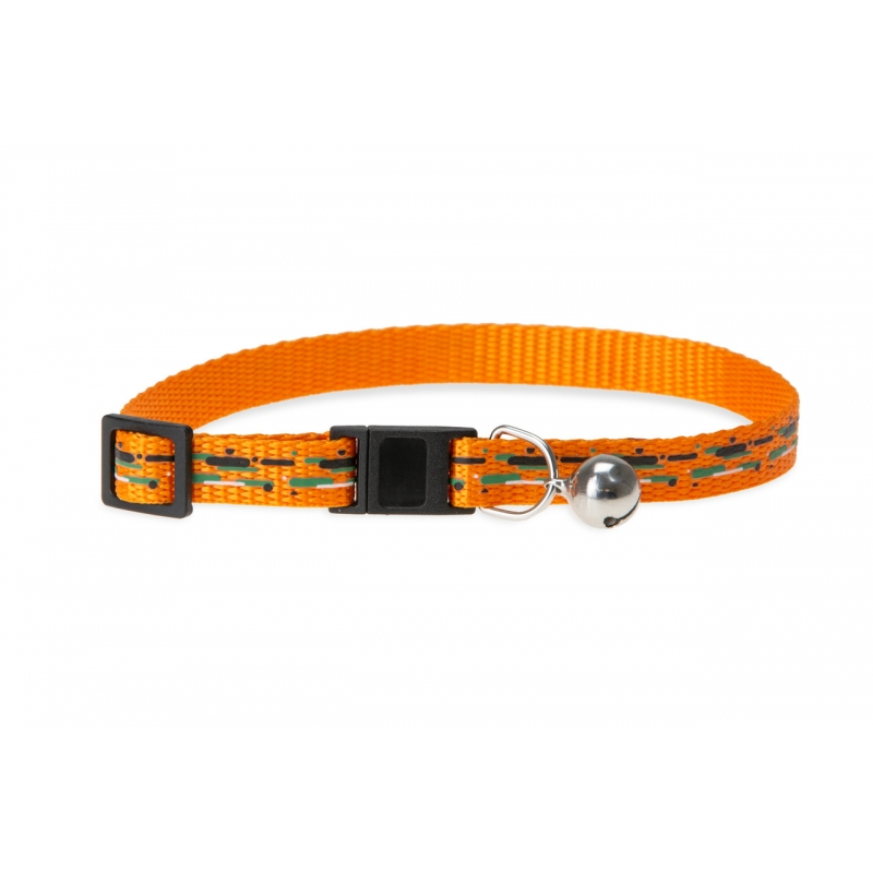 Karlie Kedi Boyun Tasması 30cm x 10mm Turuncu