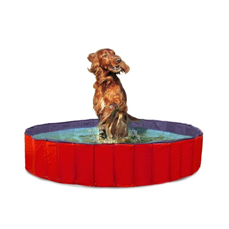 Karlie Köpek Havuzu Mavi Kırmızı