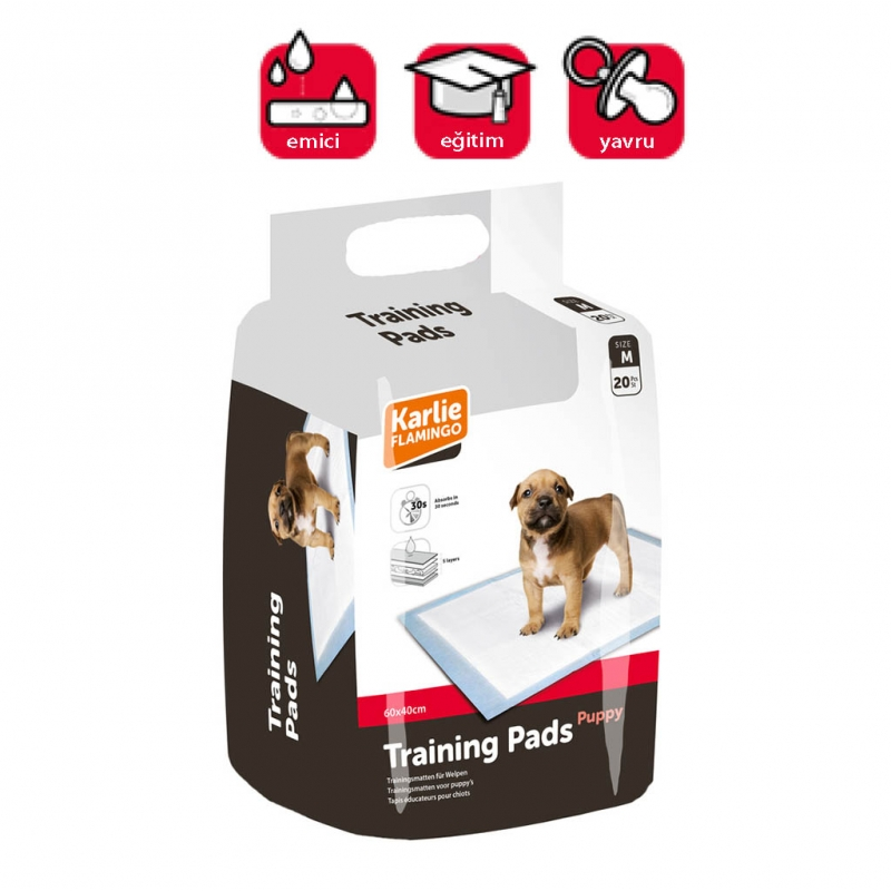 Karlie Yavru Köpek Çiş Pedi 20'li