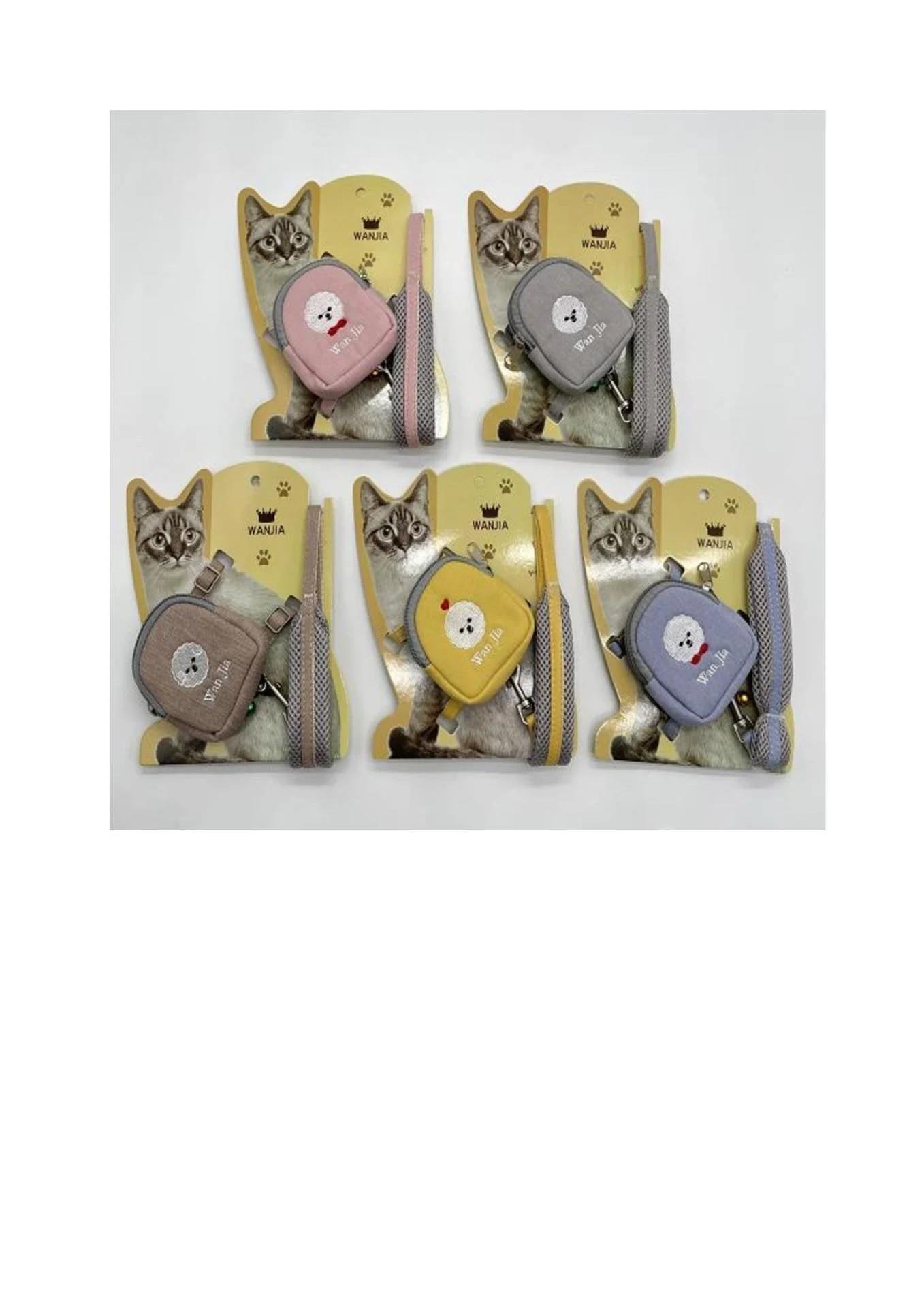 Lion Pet Çantalı Kedi Göğüs Tasması