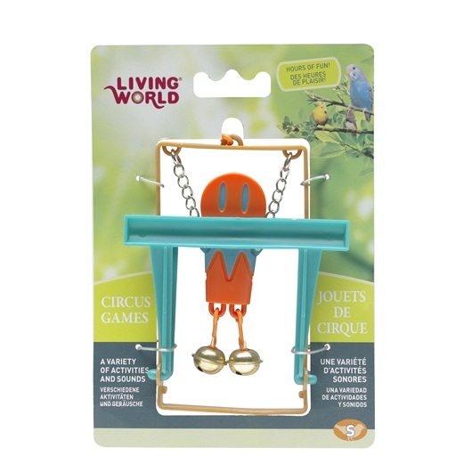 LivingWord Kuş Oyuncağı Maymunlu Turuncu