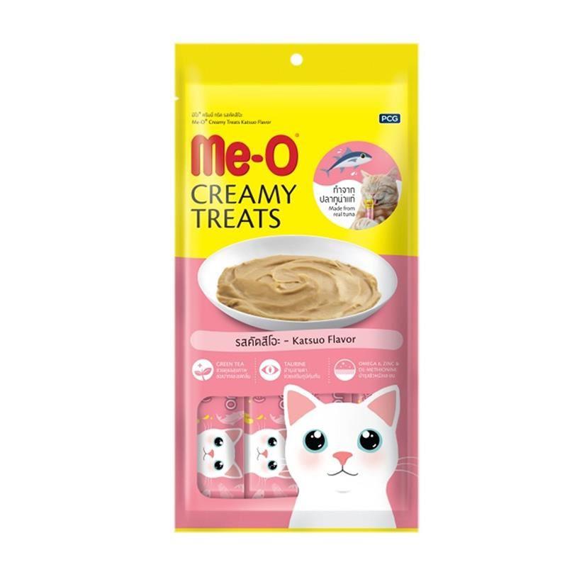 Meo Çizgili Orkinos Balıklı Sıvı Kedi Ödül Maması 4 x 15 Gr