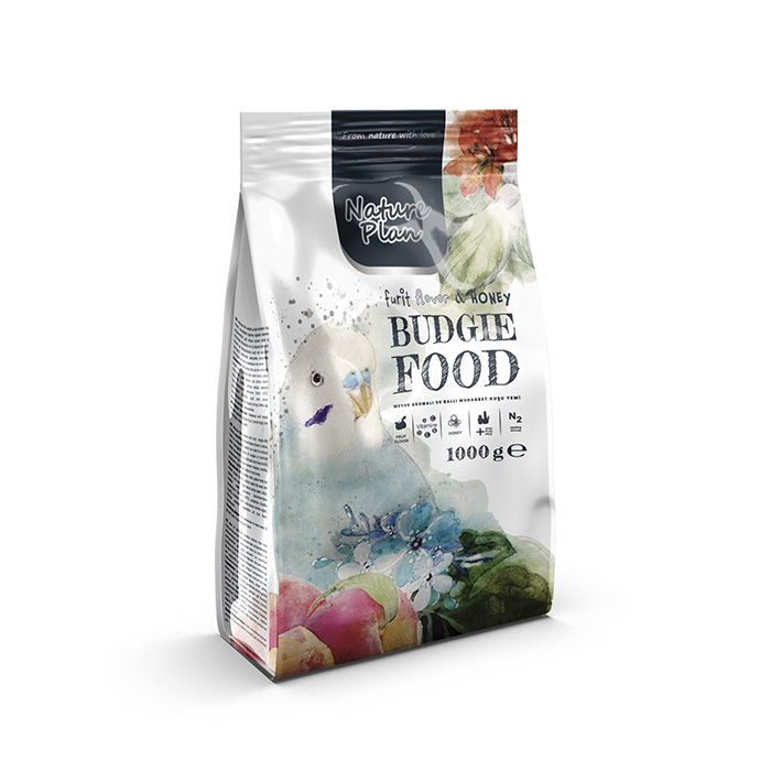 Nature Plan Meyve Aromalı + Ballı Muhabbet Yemi 1000 Gr