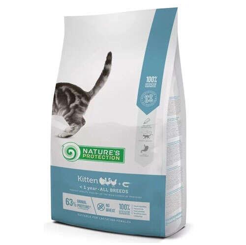 Natures Protection  Kitten Kümes Hayvanlı ve Karidesli Yavru Kedi Maması 2 Kg
