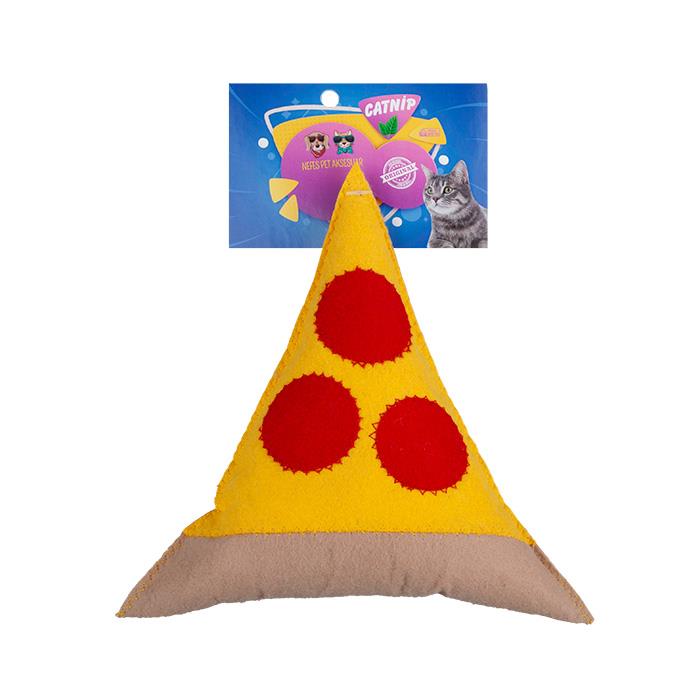 NefesPet Pizza Catnipli Kedi Oyuncağı