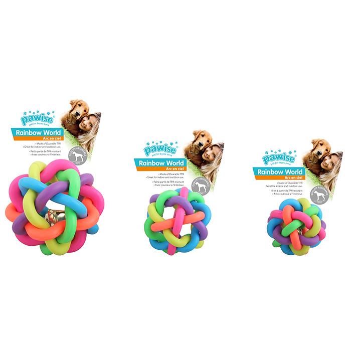 Pawise Gökkuşağı Oyun Topu 7.5 Cm (Medium)