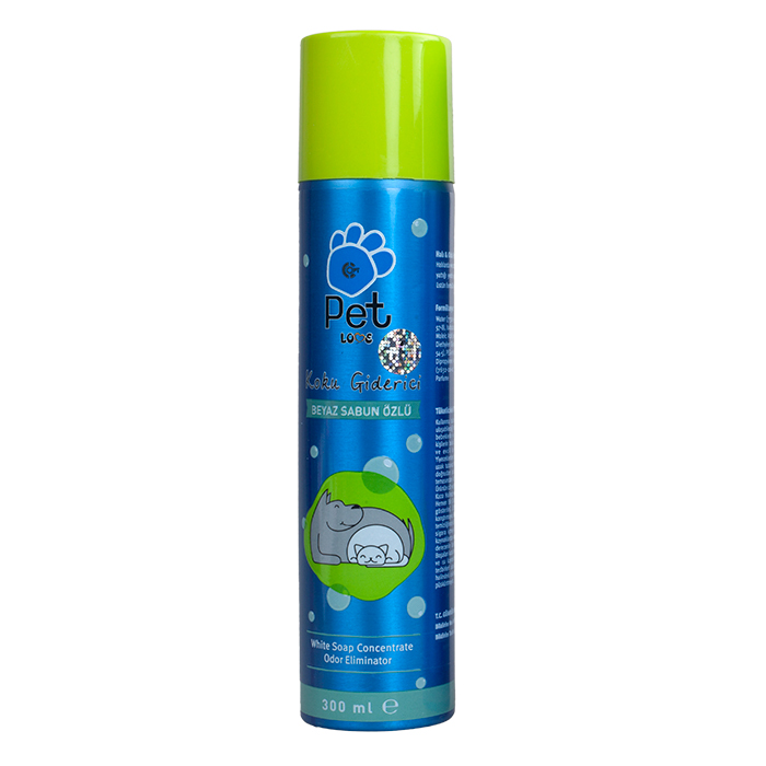 Pet Love Beyaz Sabun Özlü Koku Giderici Sprey 300 ml