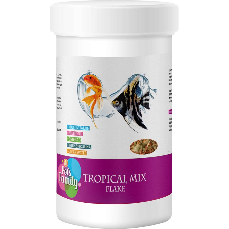 Pet's Family Tropical Mix Flake 100 Ml / 15 Gr