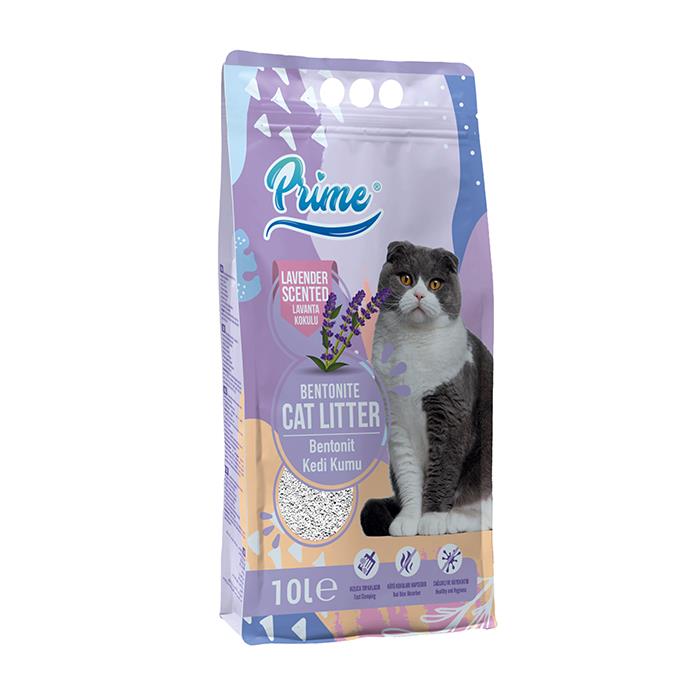 Prime Lavantalı Kalın Taneli Kedi Kumu 10 Lt