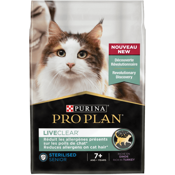 Pro Plan LiveClear Sterilised 7+ Hindili Kısırlaştırılmış Yaşlı Kedi Maması 1.4 Kg