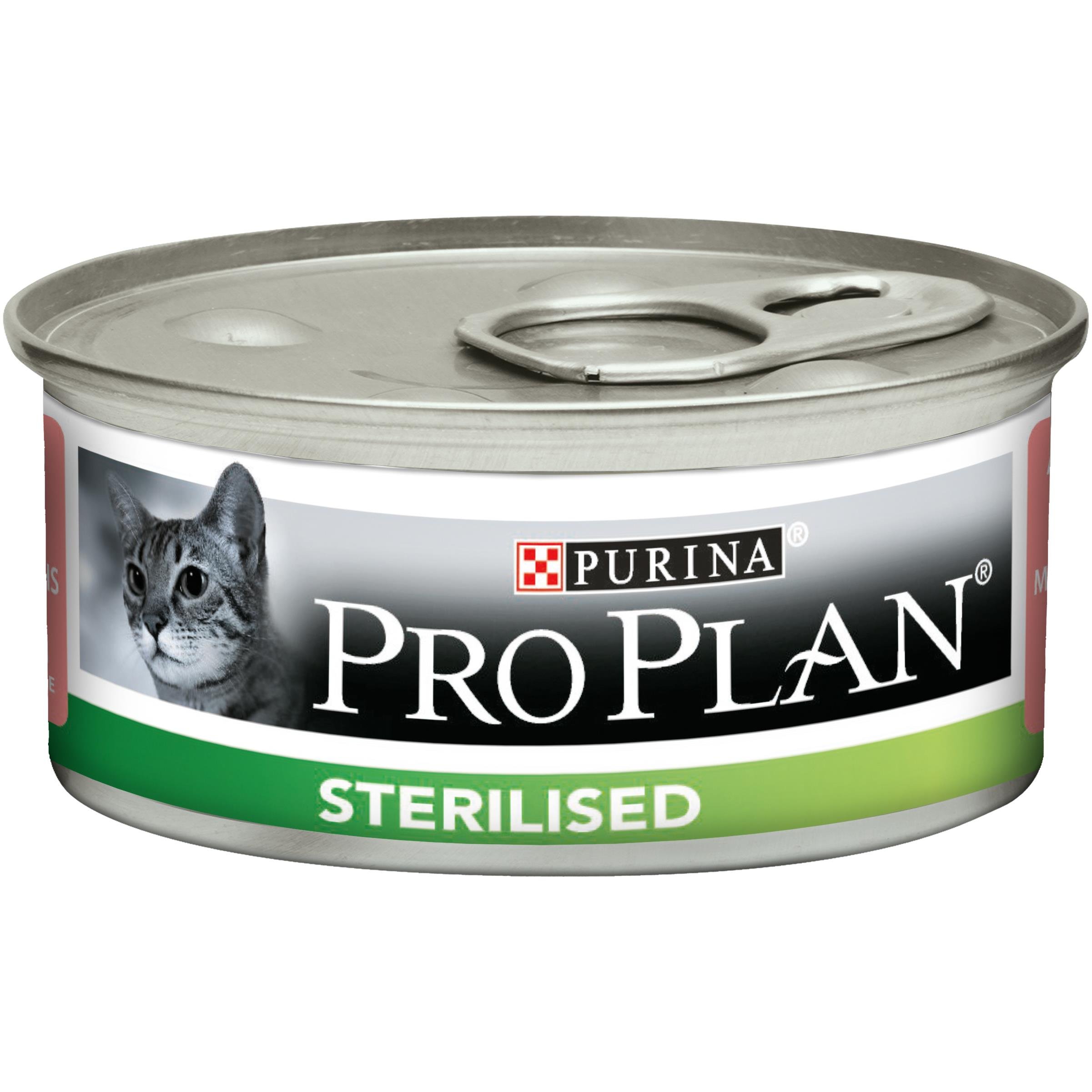 Pro Plan Sterilised Somonlu Kısırlaştırılmış Kedi Konservesi 85 Gr