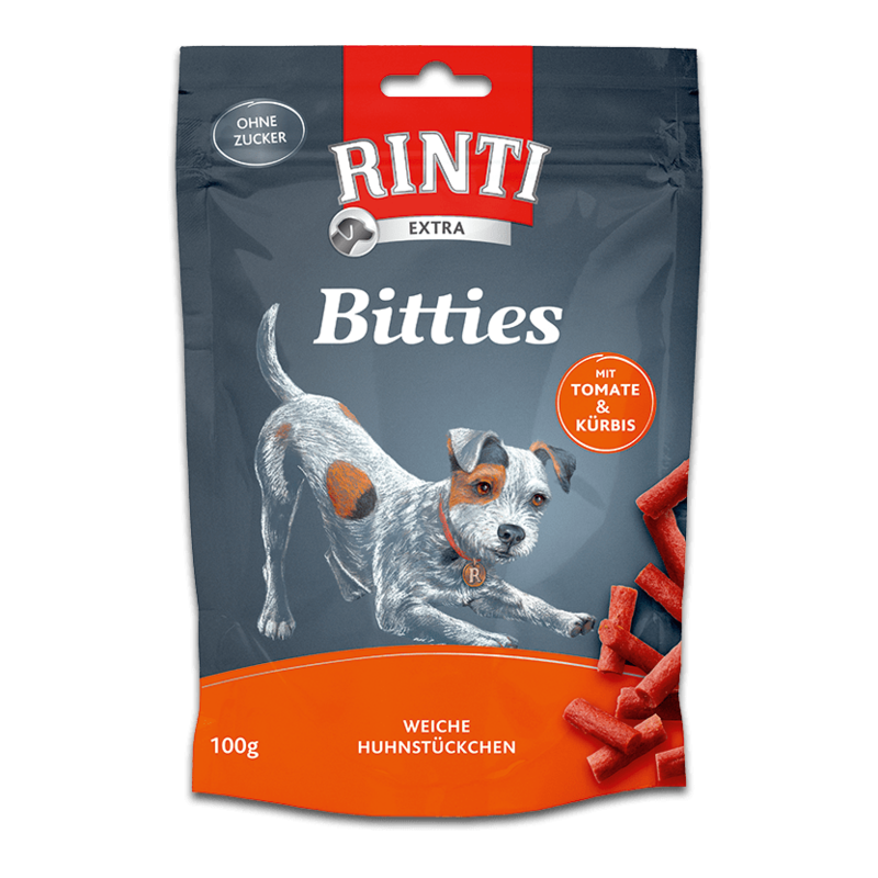 Rinti Bitties Tavuklu ve Domatesli Köpek Ödülü 100 Gr