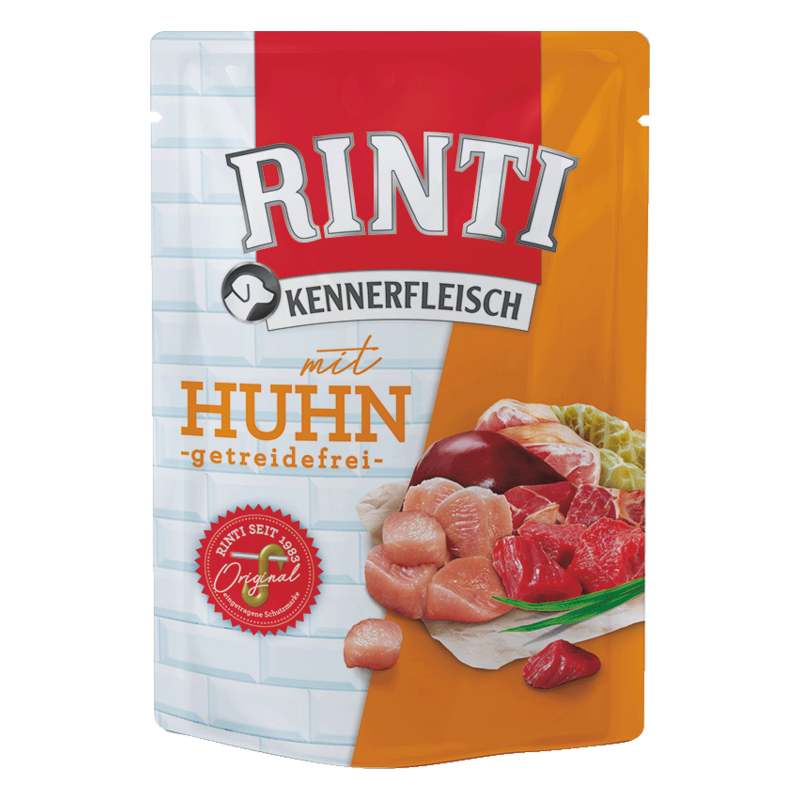 Rinti Tavuklu Pouch Köpek Yaş Maması 400 Gr
