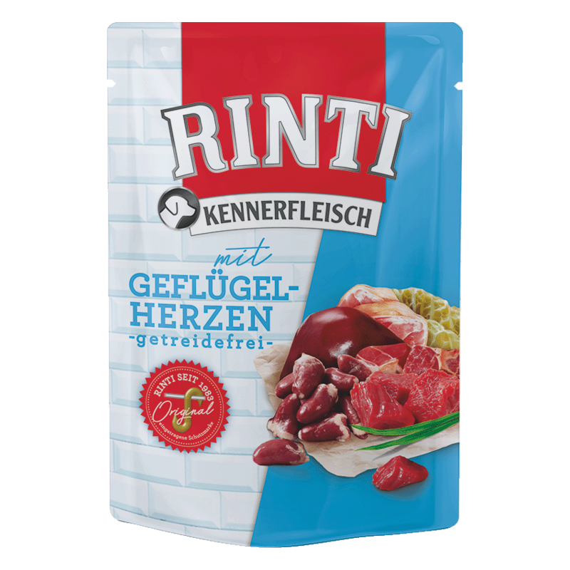 Rinti Yürekli Pouch Köpek Yaş Maması 400 Gr