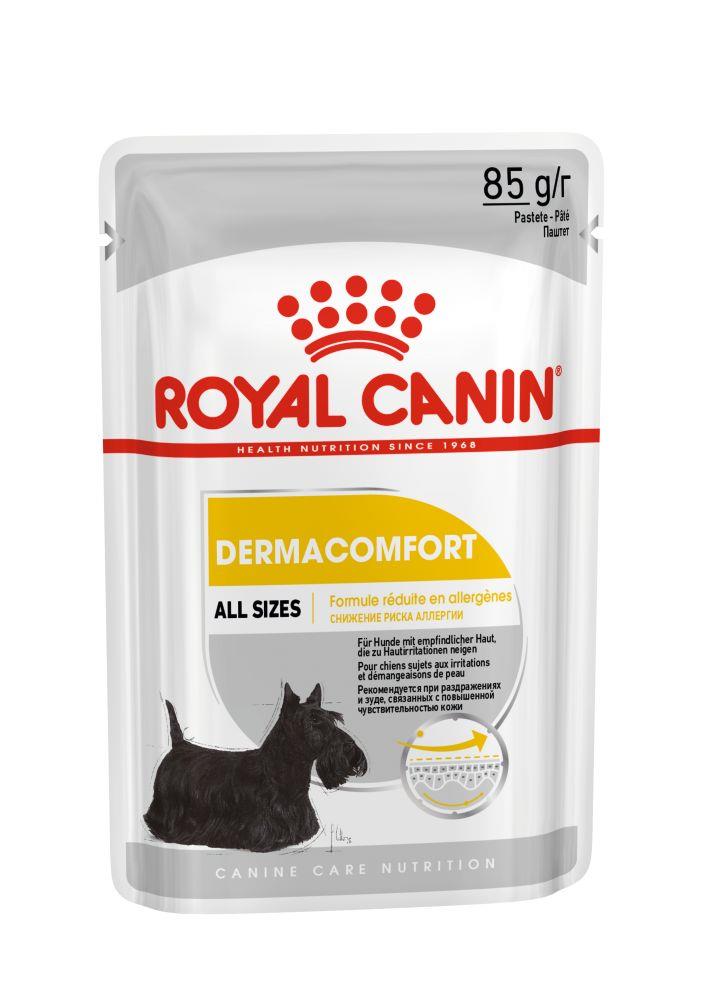 Royal Canin Dermacomfort Loaf Pouch Deri Hassasiyetli Yetişkin Köpek Yaş Maması 85 Gr