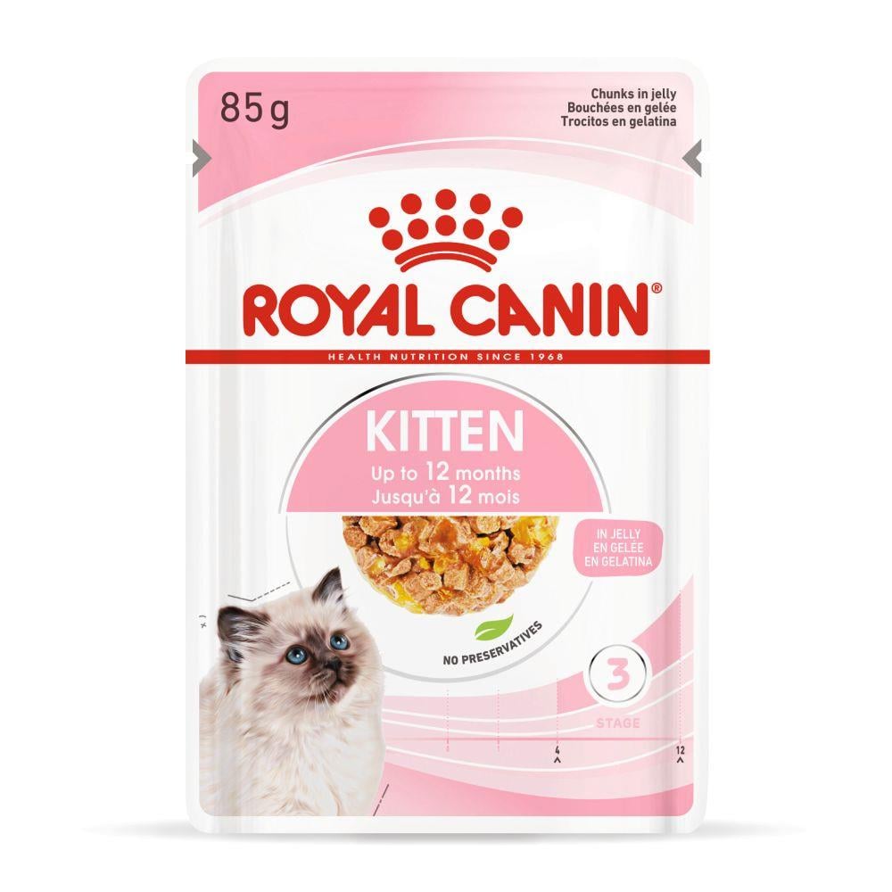 Royal Canin Kitten Jelly Pouch Yavru  Kedi Yaş Maması 85 Gr