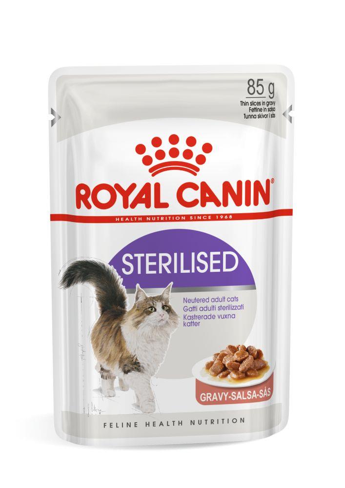Royal Canin Sterilised Gravy Pouch Kısırlaştırılmış Kedi Yaş Maması 85 Gr