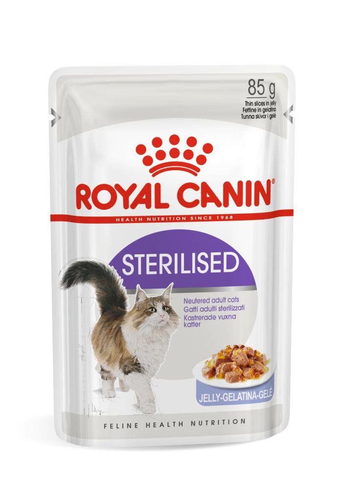 Royal Canin Sterilised Jelly Pouch Kısırlaştırılmış Yaş Kedi Maması 85 Gr