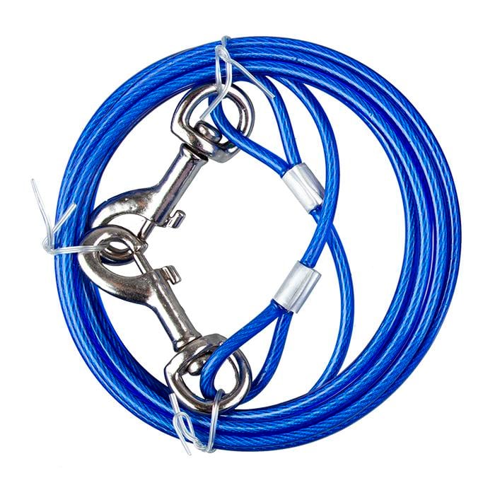 Sanlian Köpek Çelik Bahçe Bağlama Halatı 5 Mm x 3 Mt