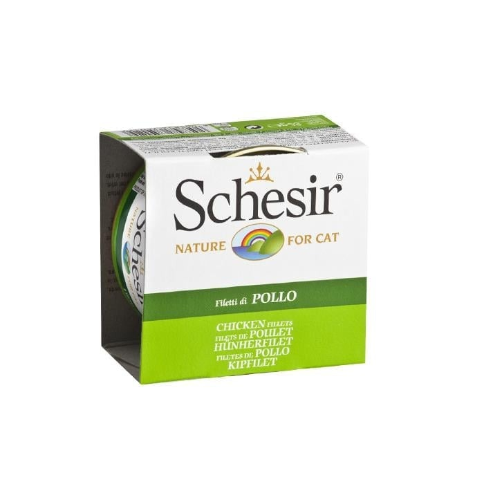 Schesir Jelly Tavuk Fileto Jöle İçinde Yetişkin Kedi Konservesi 85 Gr