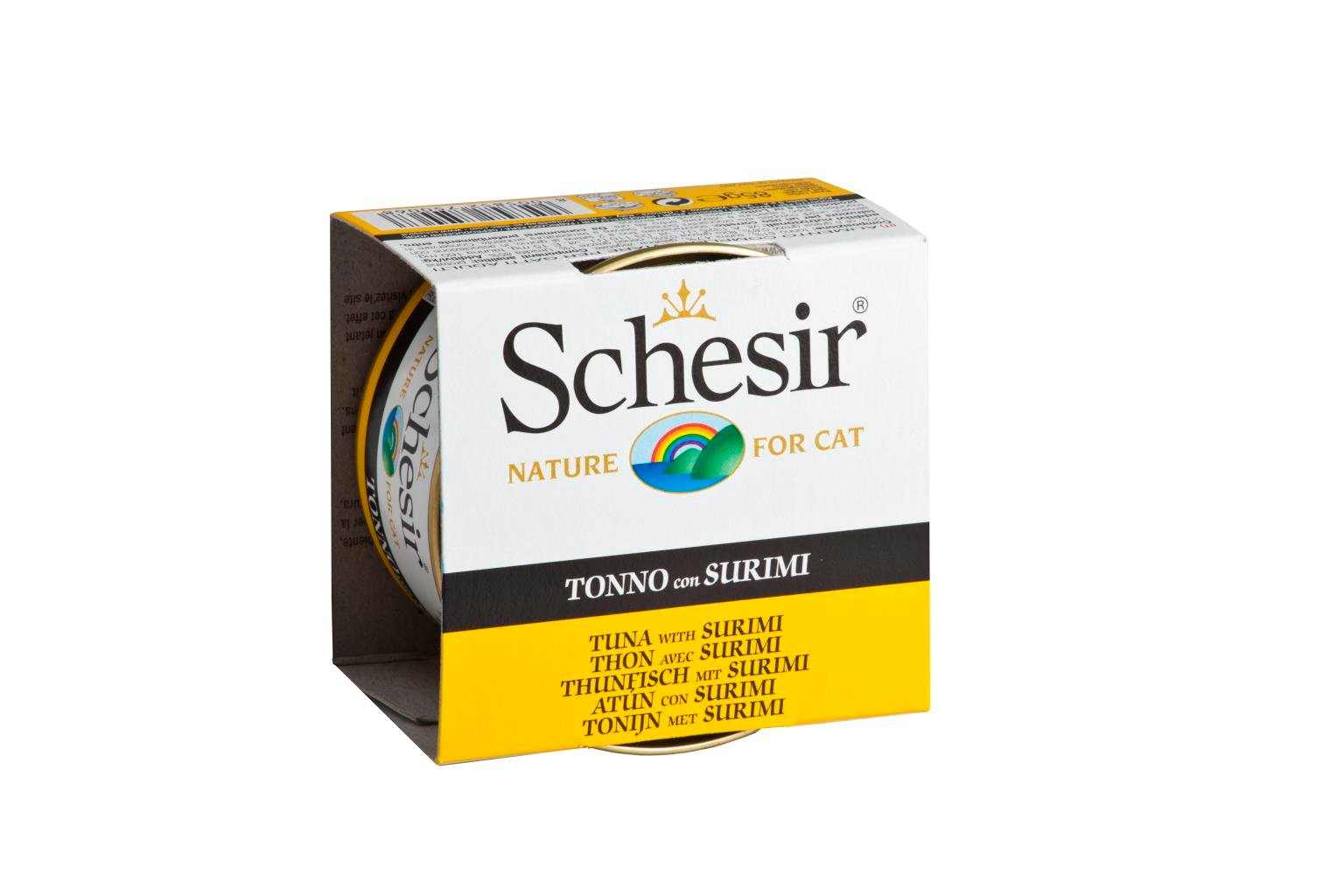 Schesir Jelly Ton Balığı ve Surimi Jöle İçinde Yetişkin Kedi Konservesi 85 Gr