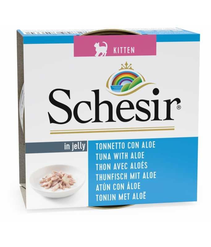 Schesir Ton Balıklı ve Aloe Veralı Yavru Kedi Konservesi 85 Gr