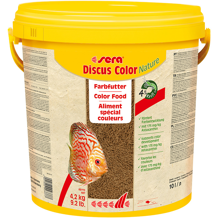 Sera Discus Color Nature 10 Lt 4,2 Kg