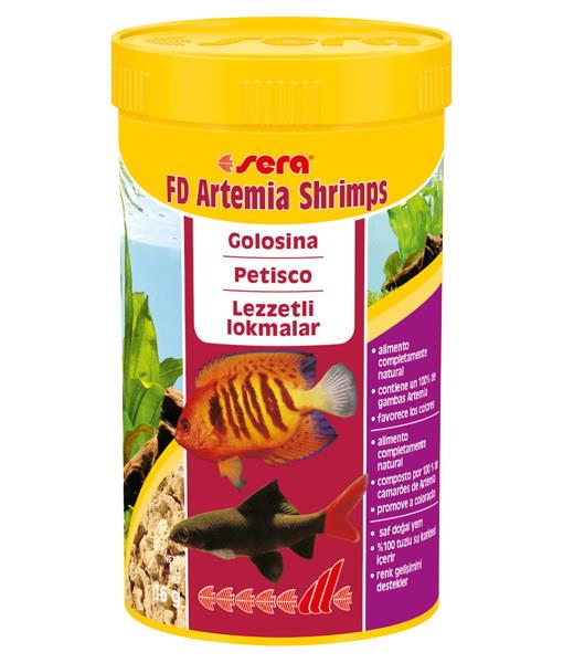Sera FD Artemia Shrimps 250 Ml 16 Gr