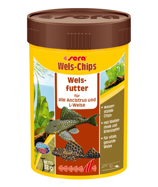 Sera Wels Chips Nature  100 Ml