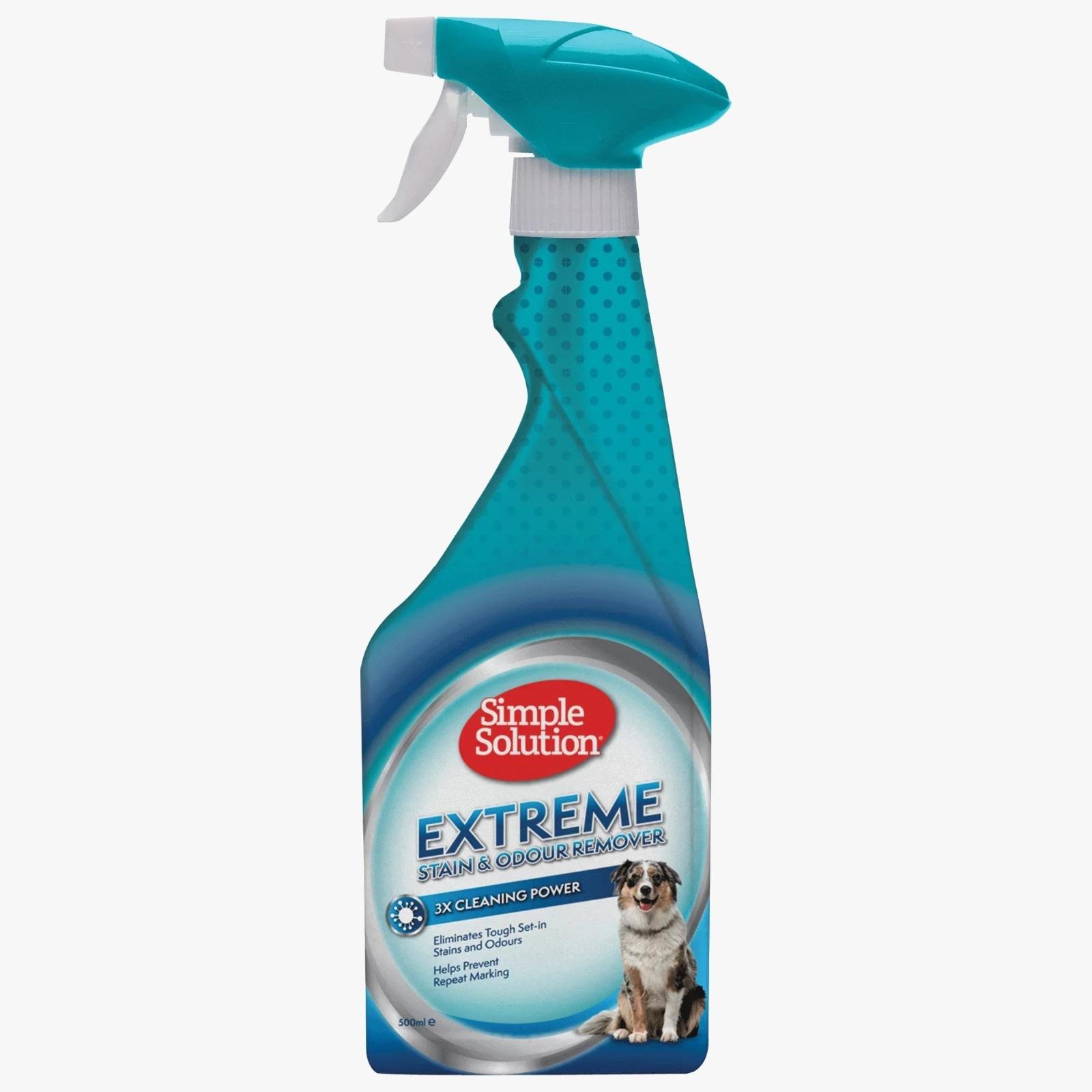 Simple Solution Extreme Köpekler İçin 3 Kat Etkili Leke ve Koku Giderici Sprey 500 Ml