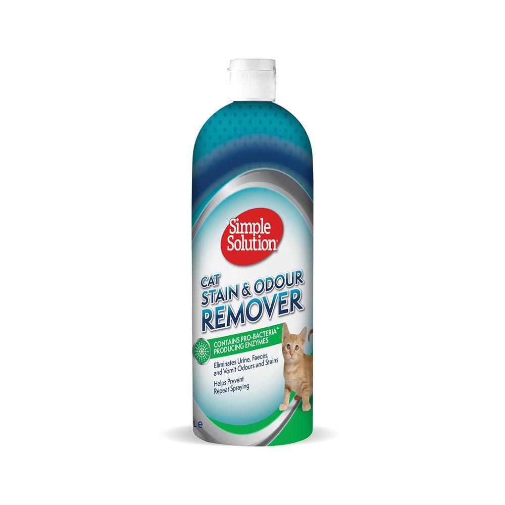 Simple Solution Kediler İçin Leke ve Koku Giderici 1 Lt