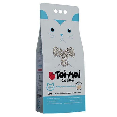 Toi Moi Aura Cream Marsilya Sabunu Sodyum Bentonit İnce Kedi Kumu 10 Lt