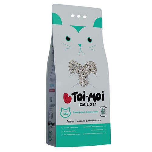 Toi Moi Natura Cream Kokusuz Sodyum Bentonit İnce Kedi Kumu 10 Lt