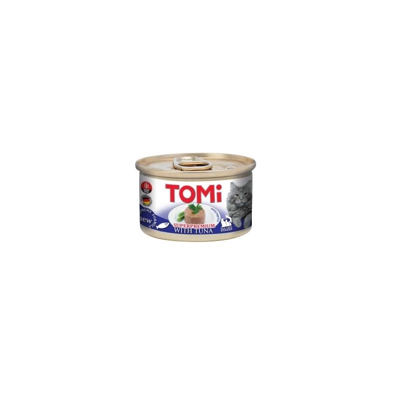 Tomi Kedi Ton Balıklı Yaş Mama 85 Gr