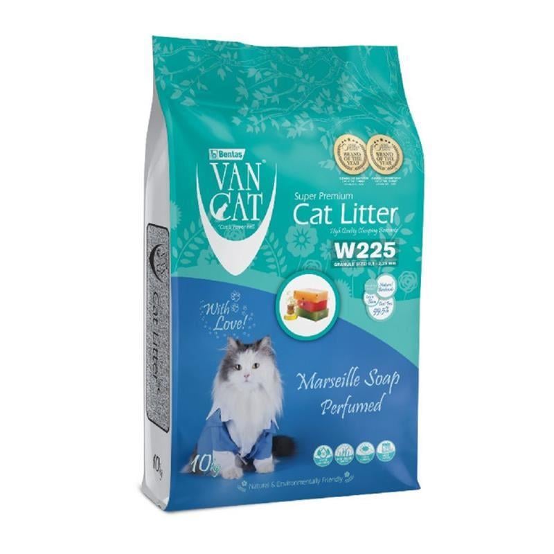 VanCat Marsilya Sabun Kokulu İnce Taneli Kedi Kumu 10 Kg