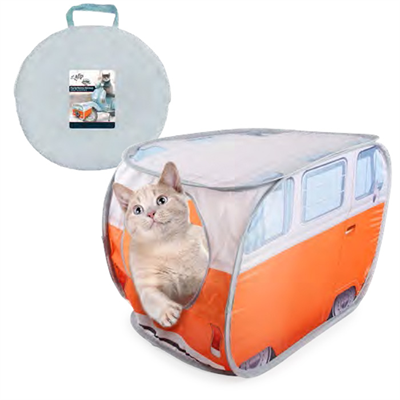 Afp Vintage Kedi Evi Minibüs75x58x58 Cm