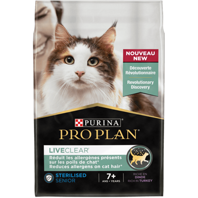 Pro Plan LiveClear Sterilised 7+ Hindili Kısırlaştırılmış Yaşlı Kedi Maması 1.4 Kg