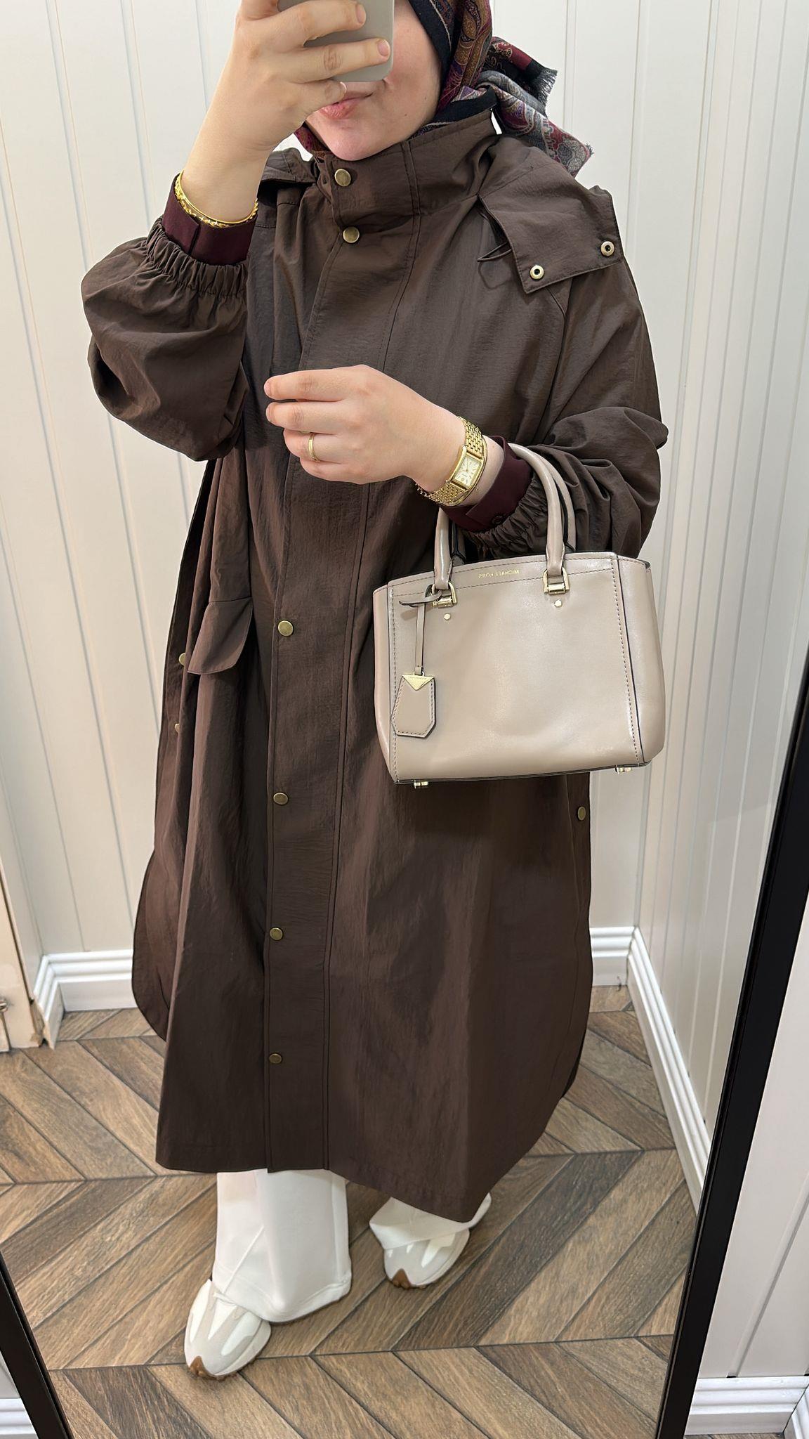 2526FW LİNEA TRENCHCOAT Kahverengi