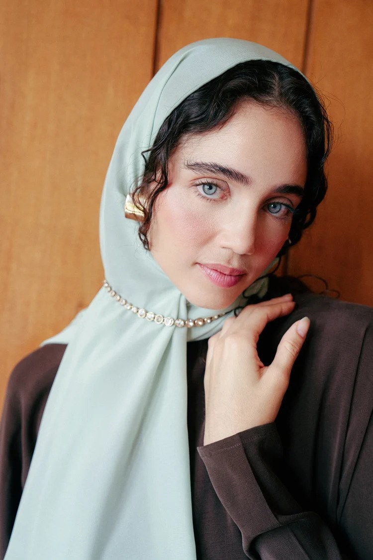 MINT GREEN SILK