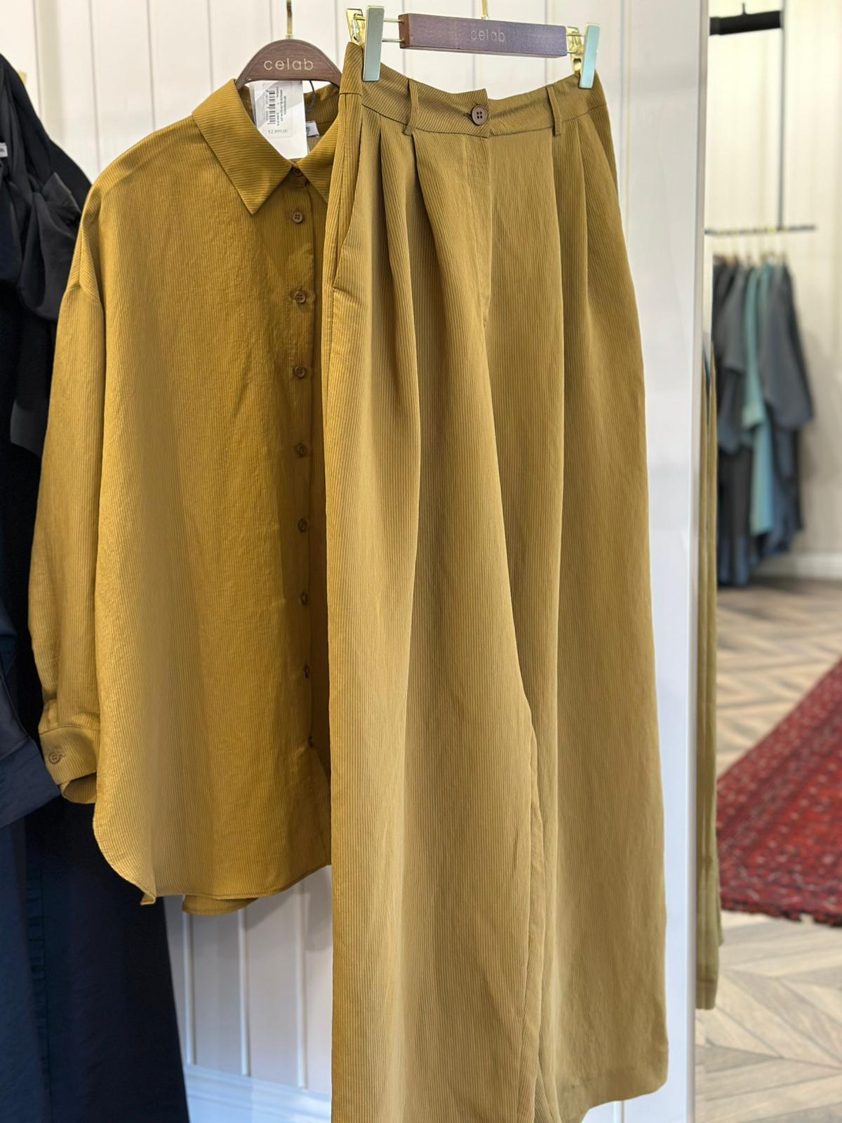 26SS309 SİLVA PANTOLON HARDAL