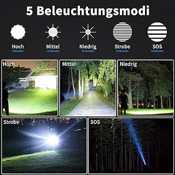 NTLights NTLS8001 COB Ledli El Feneri 10.000 Lümen