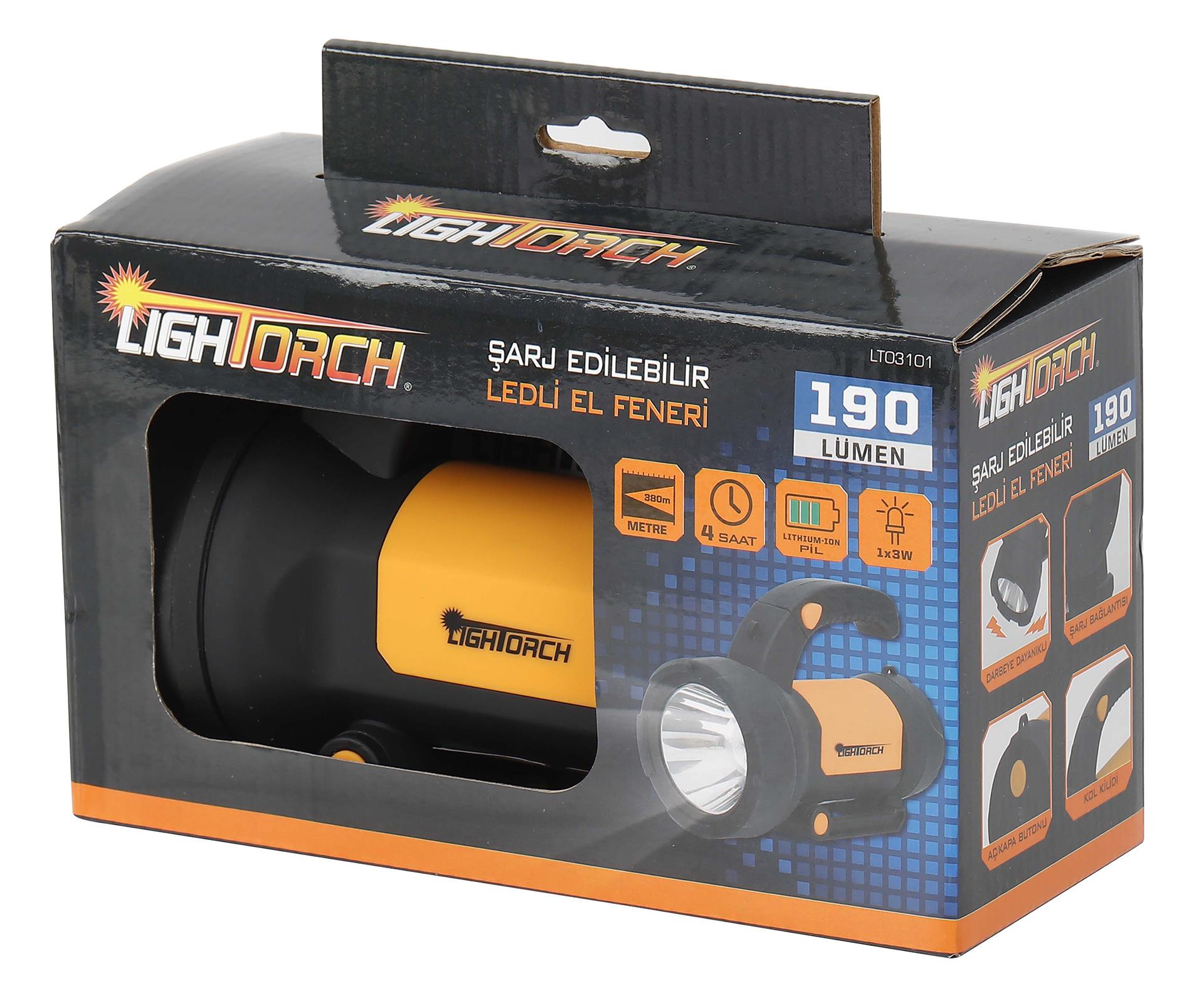 Lightorch LT03101 Şarjlı LED El Feneri